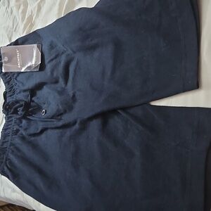 Architect Navy Blue Knit Sleep Pyjama Shorts Size L